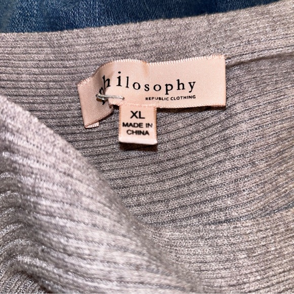 Lightweight Dolman gray Sweater xL - Picture 4 of 5